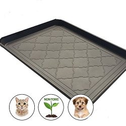 Easyology Premium Pet Food Tray - Dog Food Mat and Cat Food Mat