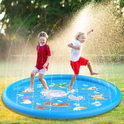 Aitey Best Sprinkle and Splash Play Mats 68" Sprinkler Pad