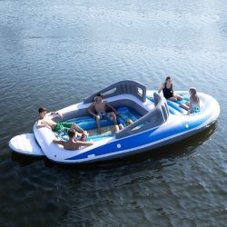 6-Person Floating Fishing Platforms