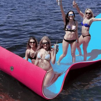 11. Goplus Floating Water Pad Mat for Lakes 3 Layer Floating Foam Fun Mat Aqua Pad