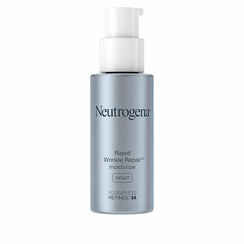 15. Neutrogena Rapid Wrinkle Repair Accelerated Hyaluronic Acid Retinol Night Cream Face Moisturizer