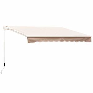 2. Outsunny 8' x 7' Patio Best Manual Retractable Awning
