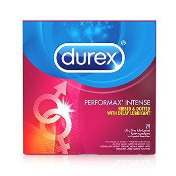 3. Durex Condom Performax Intense Natural Latex Condoms