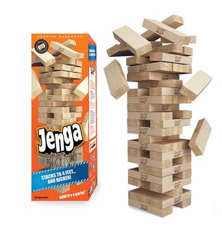 5. Jenga Game Giant Genuine Harwood Game