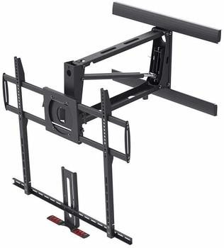 3. Monoprice Above Fireplace Full-Motion Pull-Down Articulating 100-inch TV Stand