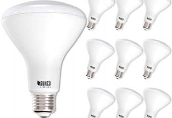 Best Led Outdoor Flood Light Bulb Archives Toptenproductreview Sunce Lighting 10 Pack Br30 Led Light Bulb