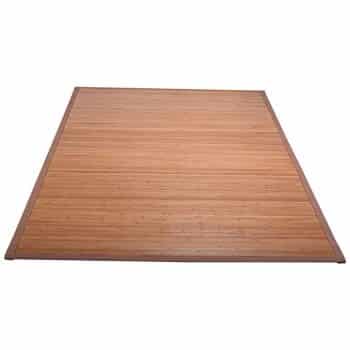 Bamboo Area Rug Floor Carpet Natural Bamboo Wood Indoor Outdoor