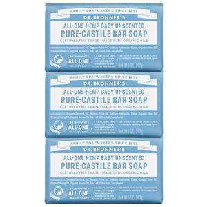 13. Dr. BronnerG��s - Pure-Castile Bar Soap (3-pack)