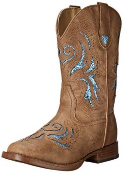 Roper Kids' Glitter Breeze Western Boot