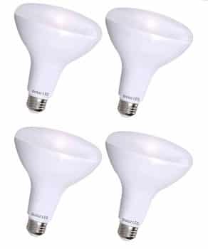 4 Pack Brightest BR40 LED Bulbs