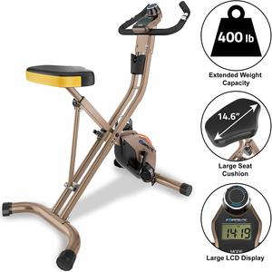 3. Exerpeutic GOLD 500 XLS Foldable Upright Bike