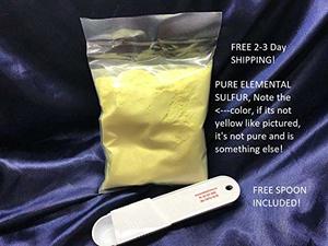 4. Sulfur Granular Powder 99% Pure 10 LB Bag