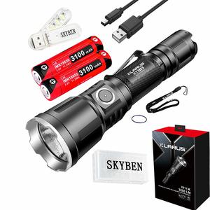 5. Klarus XT11X 3200 Lumens CREE XHP70.2 P2 LED Rechargeable Flashlight