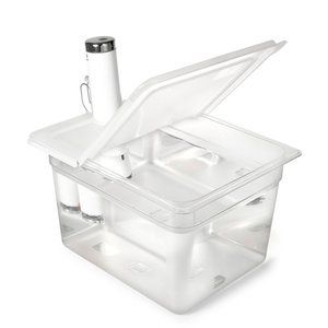 7. EVERIE Sous Vide Lid Compatible with ChefSteps Cookers and LIPAVI Sous Vide Container (Side Mount)