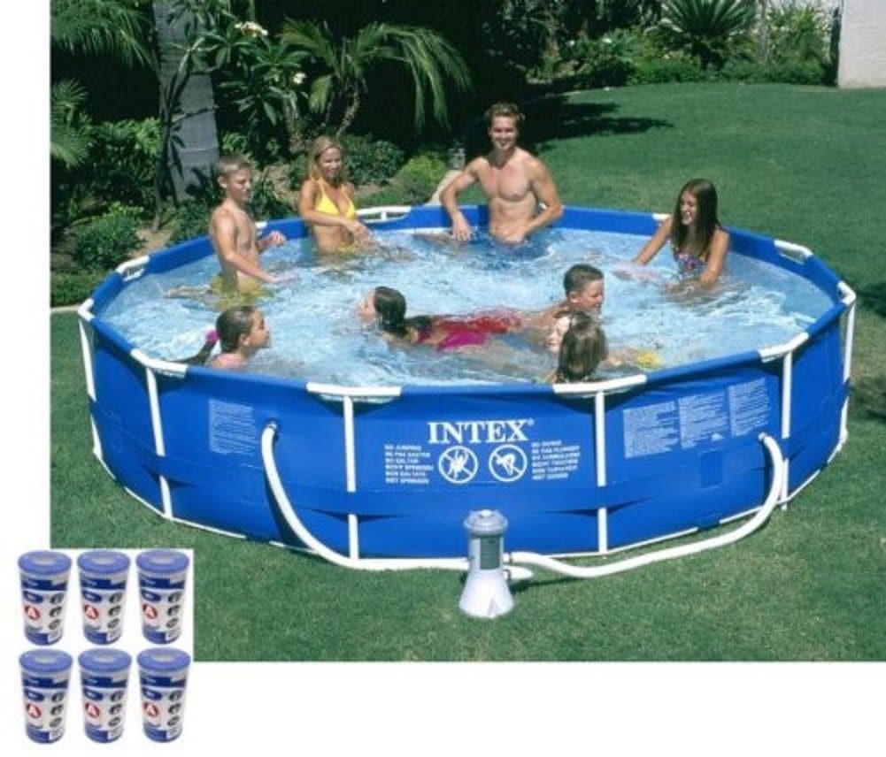 intex swimming pool with seats