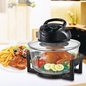 9. HomeTech HT-D11 12 Quart 1200W Halogen Tabletop Convection Oven