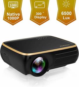 1. HOLLYWTOP M8 Native 1080P Full HD LED Projector