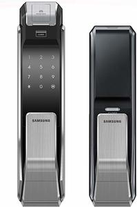 1. Samsung SHS-P718-LMK Push Pull Digital Door Lock