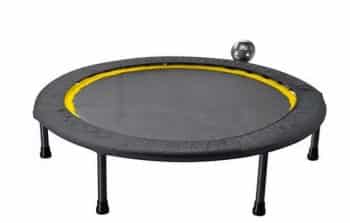 Exercise Trampoline For Adults Mini Workout Fitness Rebounder With Tracking Monitor