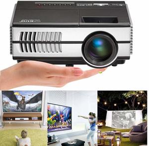 7. Portable LCD LED Projector Support HD 1080P