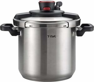 7. T-fal P45009 Clipso Stainless Steel Pressure Cooker