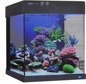 2- Cubey JBJ 20 Gallon Black Aquarium