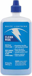 8. White Lightning Self-Cleaning Wax Bicycle Chain Lubricant