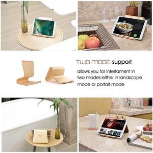 #1 SAMDI Wood Tablet Stand