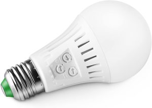 #10. Elrigs Motion Sensor Bulb, E26 Base, Dusk to Dawn, 7W LED