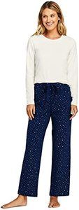 #12 Lands' End Women's Knit Pajama Set