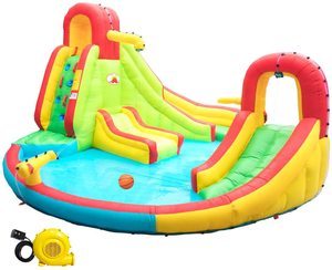 #3 WELLFUNTIME Heavy Inflatable Water Slide Park