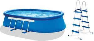 #5 Intex Oval Frame Pool Set