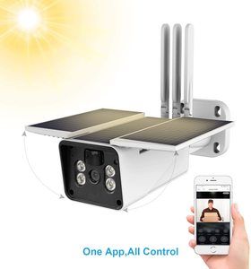 #9. FUVISION Solar Powered 1080P Wireless Outdoor Home Security Camera