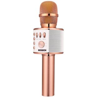 1. BONAOK 3-in-1 Bluetooth Karaoke Microphone