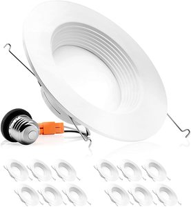 #1 PARMIDA 12-Pack 5 inch Dimmable Lighting