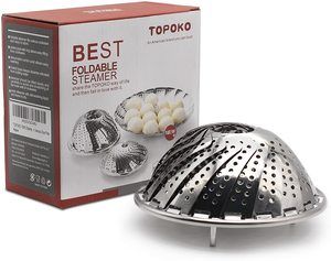 #10. TOPOKO Steamer Basket for Vegetables