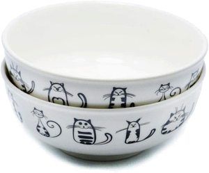 #2 Super Cute Cat Ceramic Bowl