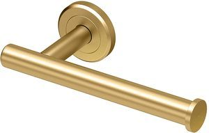 #6 Gatco 4233 Latitude II European Brushed Brass Toilet Tissue Holder