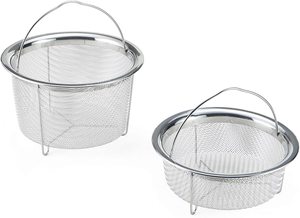 #8. Instant Pot Official Stainless Steel Mesh Steamer Baskets