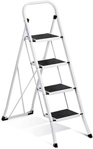 #9 Delxo Folding 4-Step Ladder Ladder