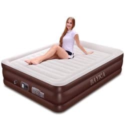 BAYKA Queen Air Mattresses, 18-inch Raised Elevated High Mattress