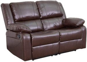 2. Flash Furniture Harmony Series LeatherSoft Loveseat