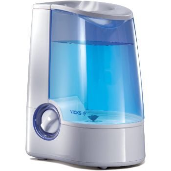 3. Vicks Warm Mist Humidifier, for Bedrooms, Baby, Kids Rooms, 1 Gallon