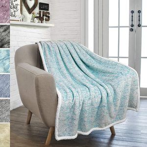 #6. POVEGLIA Softest Fleece Blanket