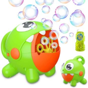 7. Bubble Toy for Kids Automatic Bubble Machine