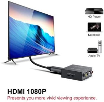 1. UPGROW RCA to HDMI Converter 1080P