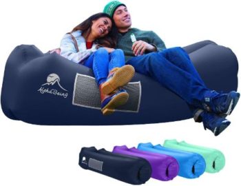 3. AlphaBeing Inflatable Lounger for Picnics or Festivals