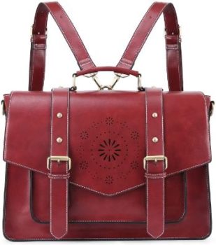 6. ECOSUSI Backpack for Women Briefcase Messenger