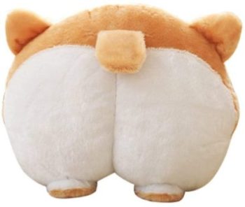 6. VEEKI Corgi Butt Pillow, Cute Animal Appearance
