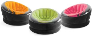 7. Intex Inflatable Empire Chair, Color May Vary, 1 Pack